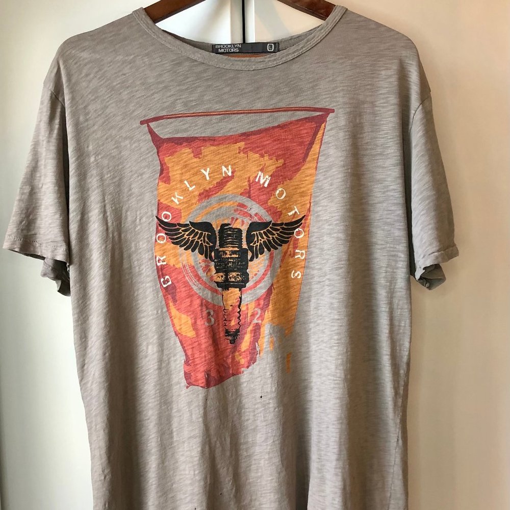 Brooklyn Motors crew neck men's tee
